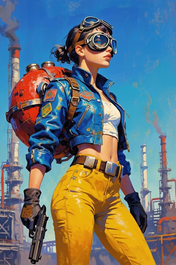 AI-generated image analyzed by PromptLens