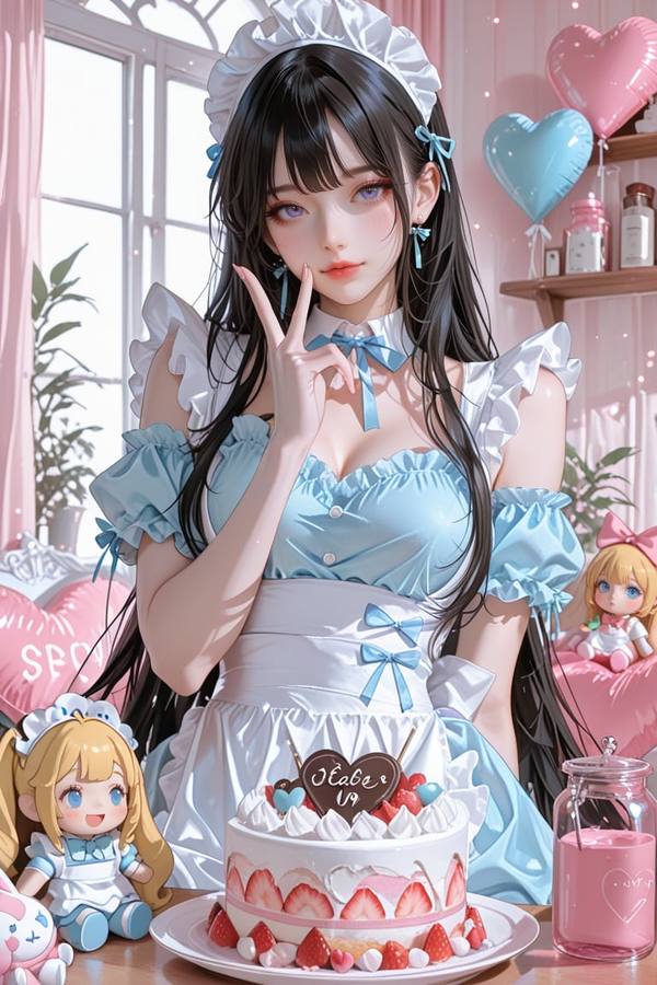 AI-generated image analyzed by PromptLens