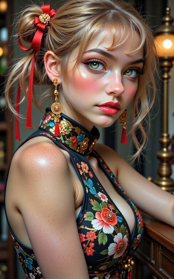 AI-generated image analyzed by PromptLens