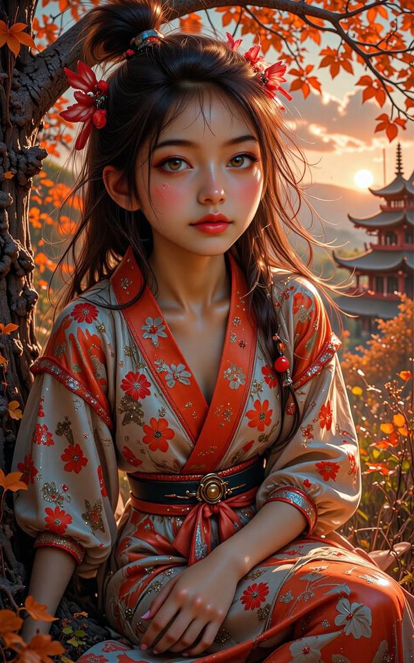 AI-generated image analyzed by PromptLens