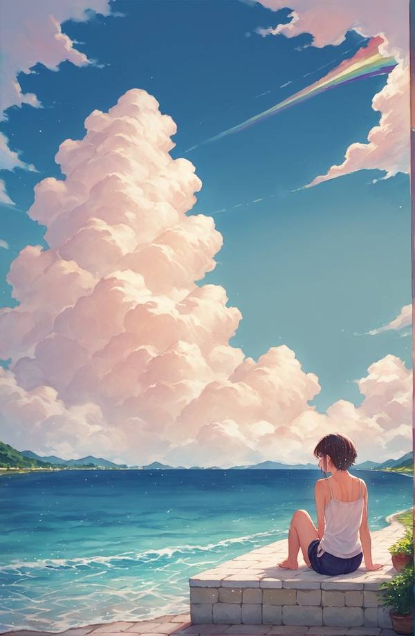 AI-generated image analyzed by PromptLens