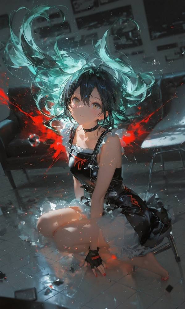 AI-generated image analyzed by PromptLens