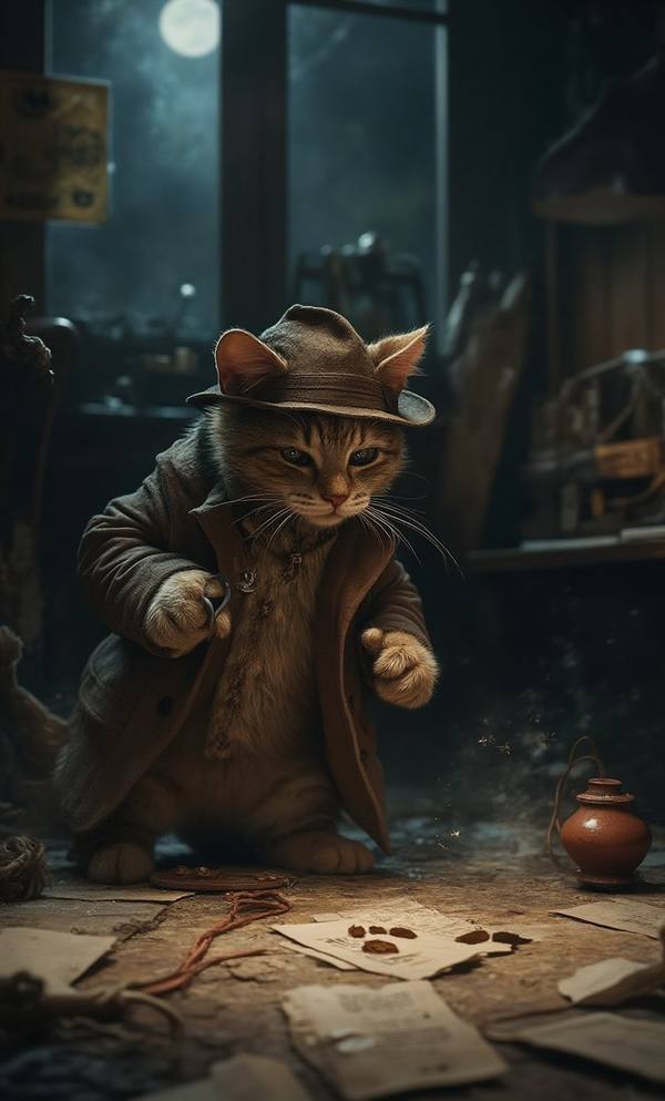 AI-generated image analyzed by PromptLens