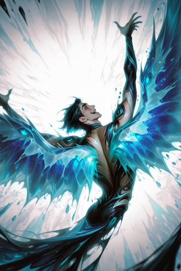 AI-generated image analyzed by PromptLens