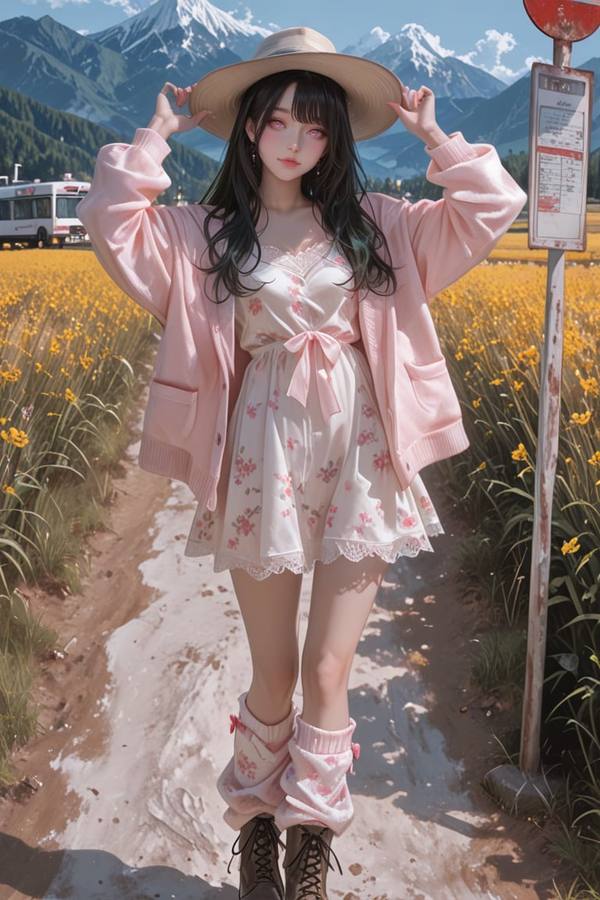 AI-generated image analyzed by PromptLens