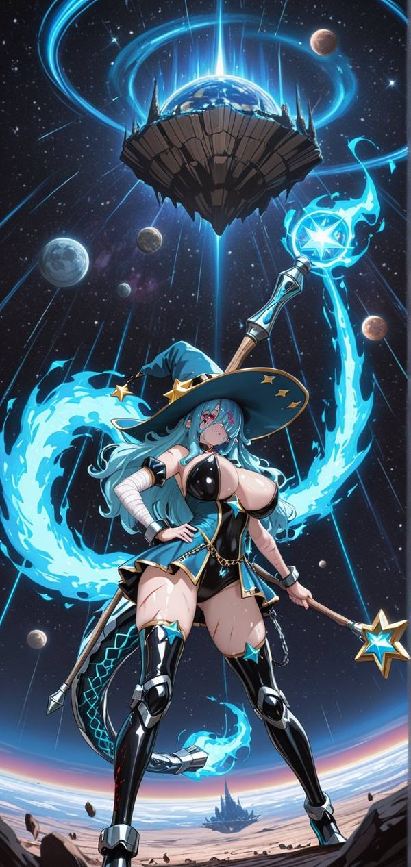 AI-generated image analyzed by PromptLens