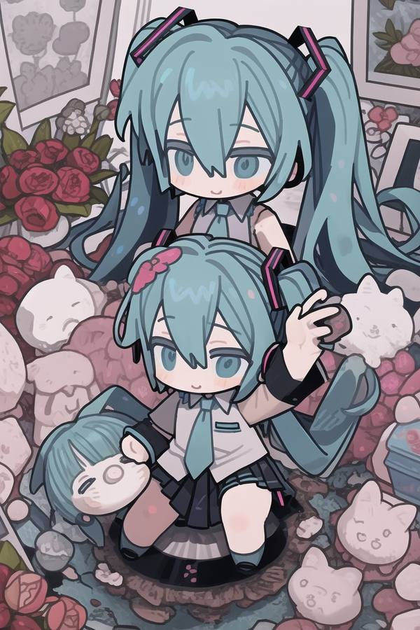 AI-generated image analyzed by PromptLens