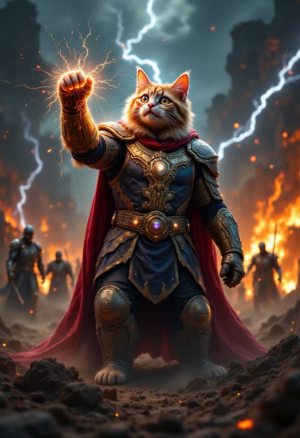 AI-generated image analyzed by PromptLens