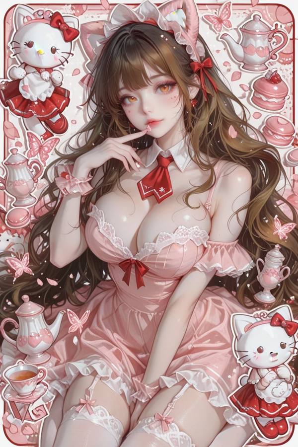 AI-generated image analyzed by PromptLens