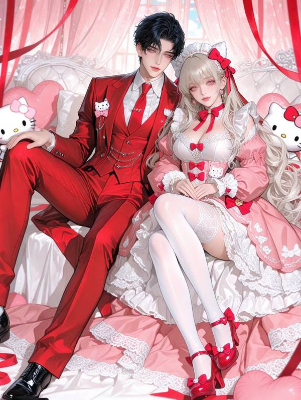 AI-generated image analyzed by PromptLens