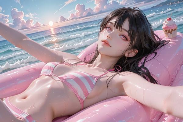 AI-generated image analyzed by PromptLens