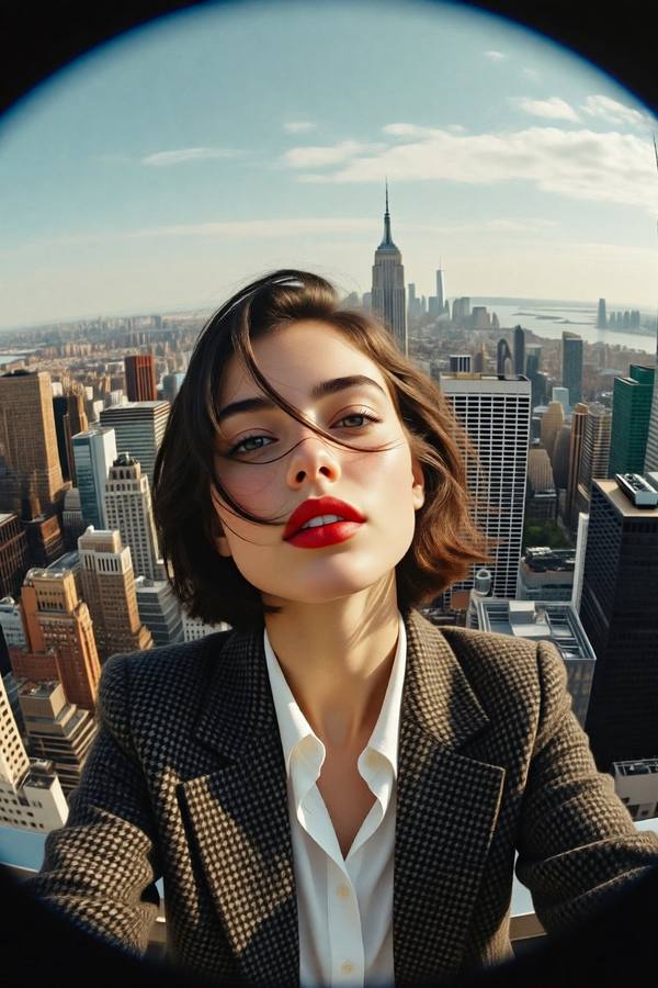 AI-generated image analyzed by PromptLens