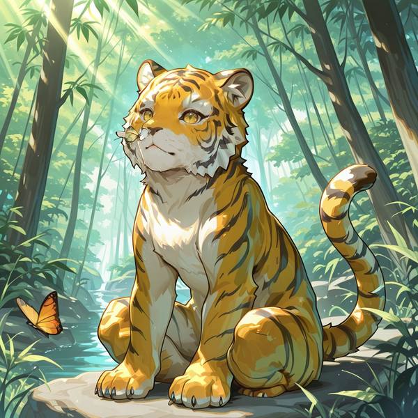 AI-generated image analyzed by PromptLens