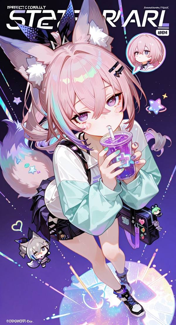 AI-generated image analyzed by PromptLens