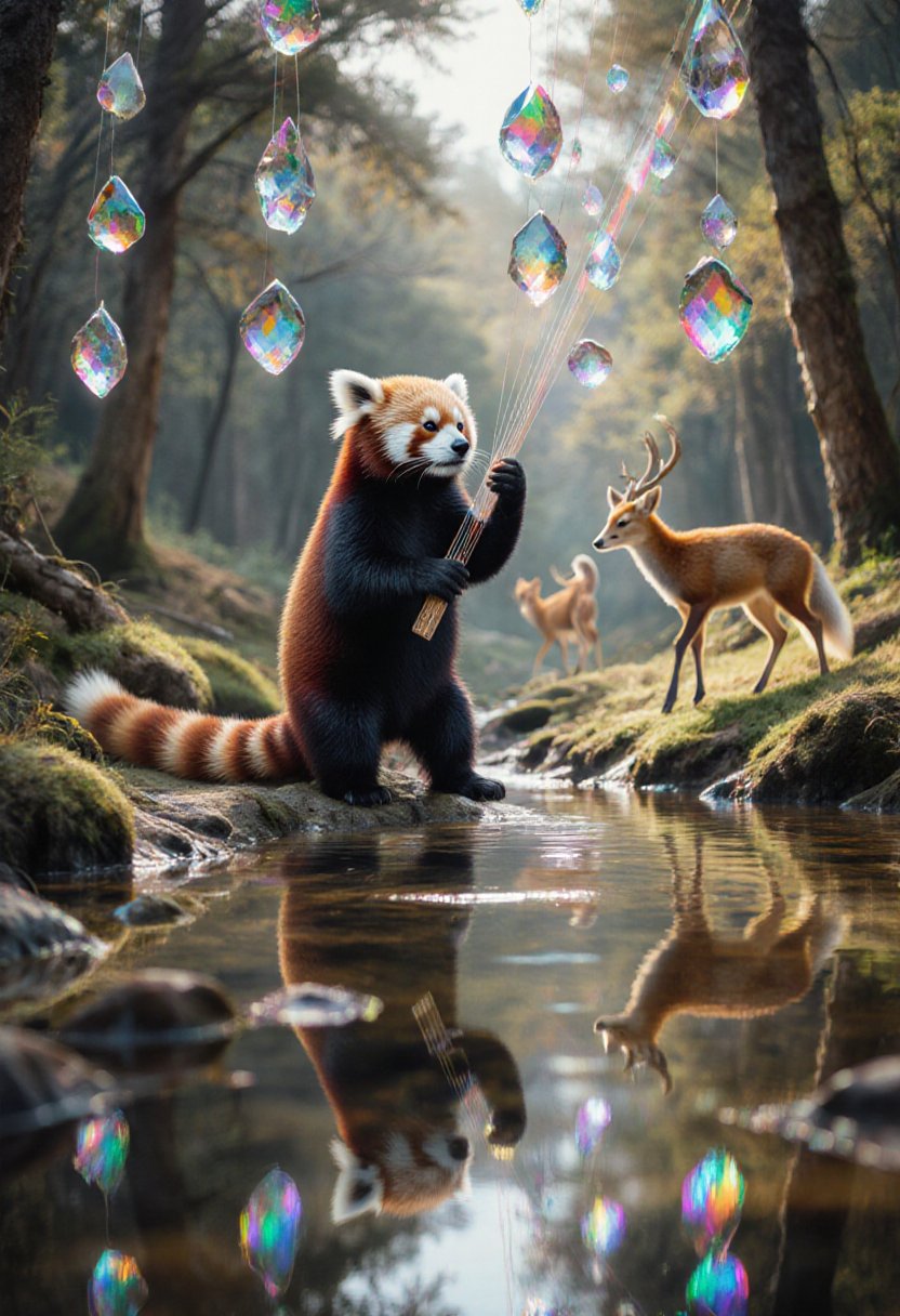 AI-generated image analyzed by PromptLens