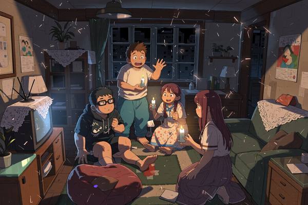 AI-generated image analyzed by PromptLens