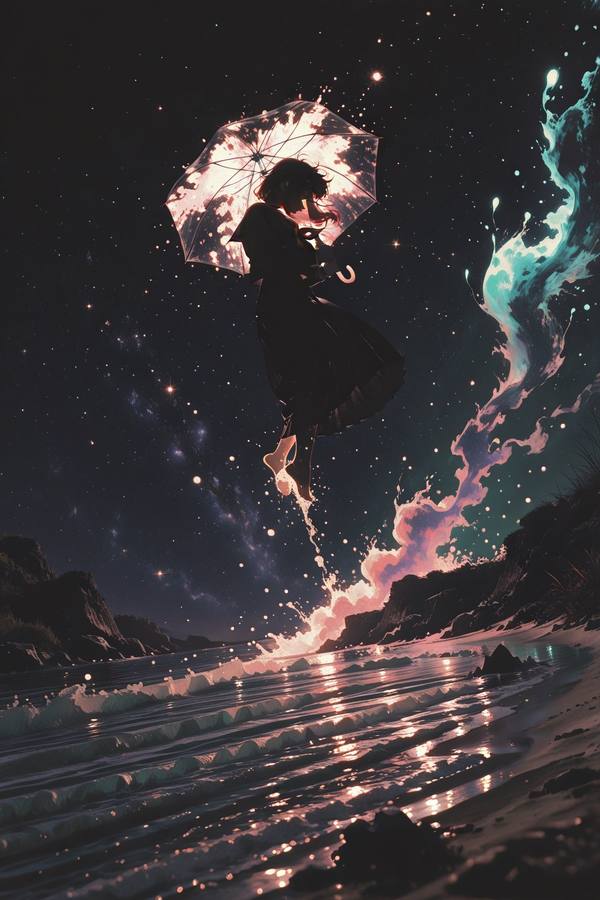 AI-generated image analyzed by PromptLens