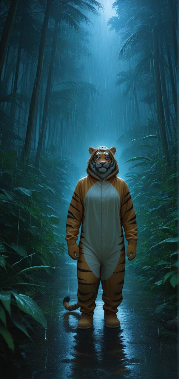 AI-generated image analyzed by PromptLens