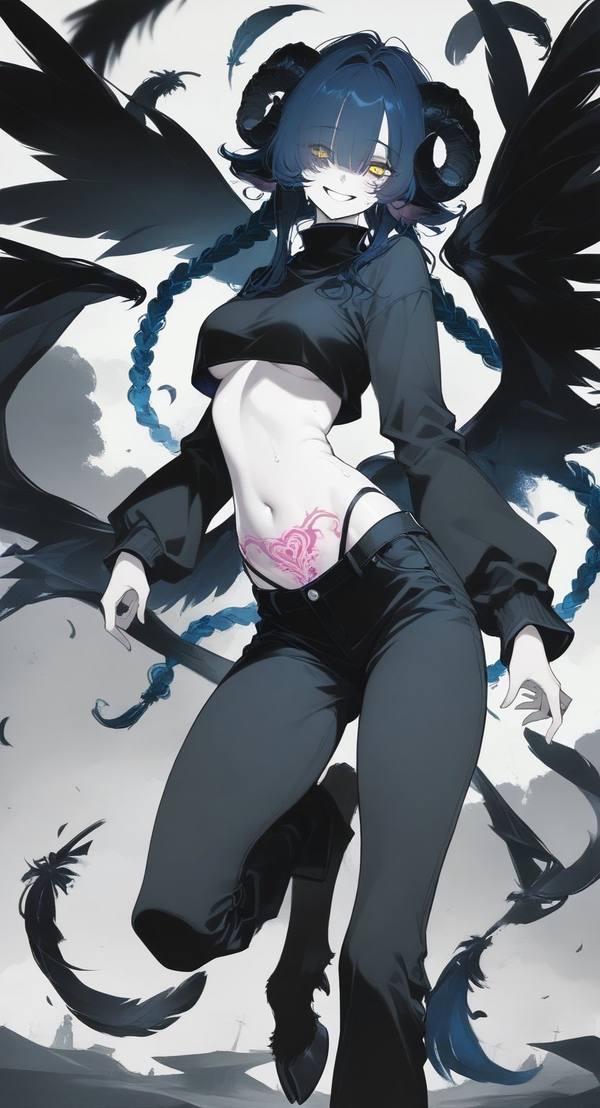 AI-generated image analyzed by PromptLens