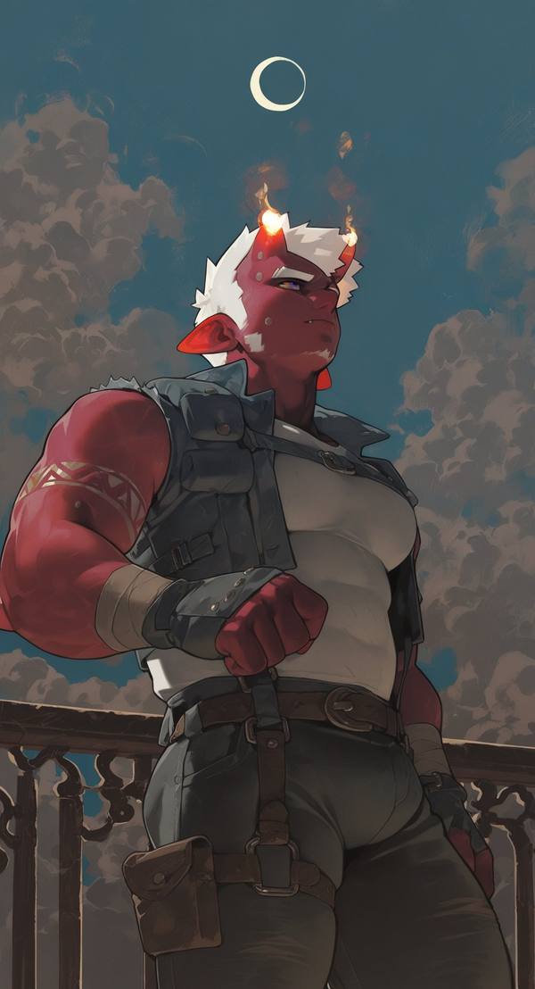 AI-generated image analyzed by PromptLens