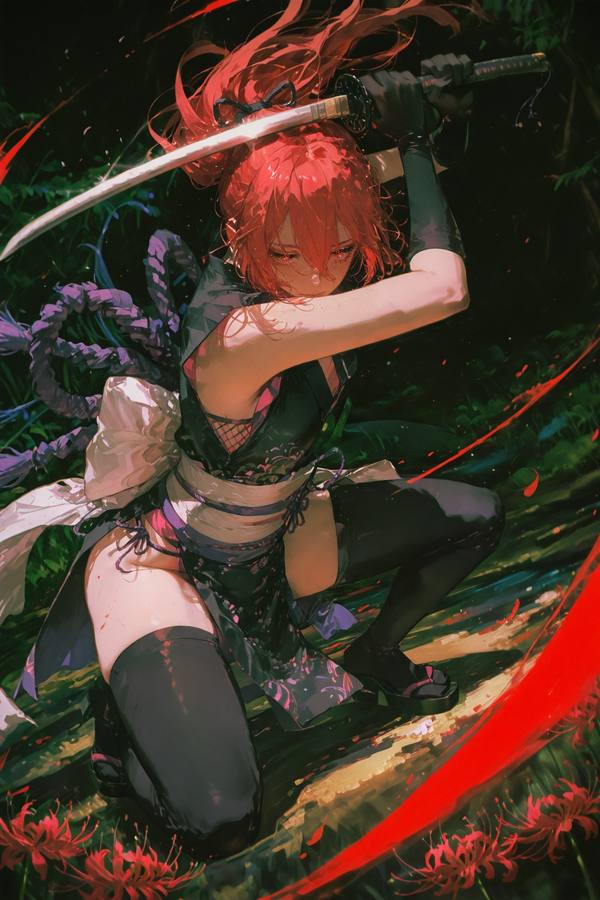 AI-generated image analyzed by PromptLens