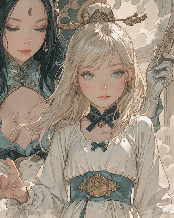 AI-generated image analyzed by PromptLens