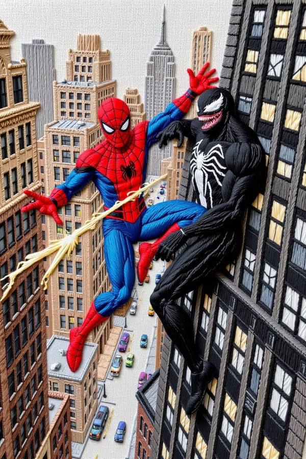 AI-generated image analyzed by PromptLens