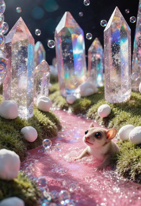 AI-generated image analyzed by PromptLens