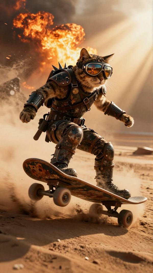 AI-generated image analyzed by PromptLens