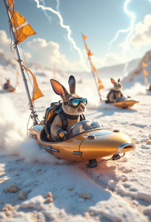 AI-generated image analyzed by PromptLens