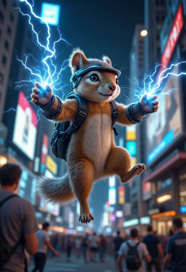 AI-generated image analyzed by PromptLens