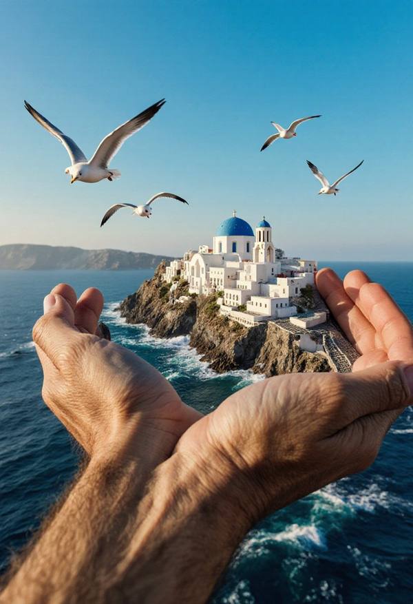 AI-generated image analyzed by PromptLens