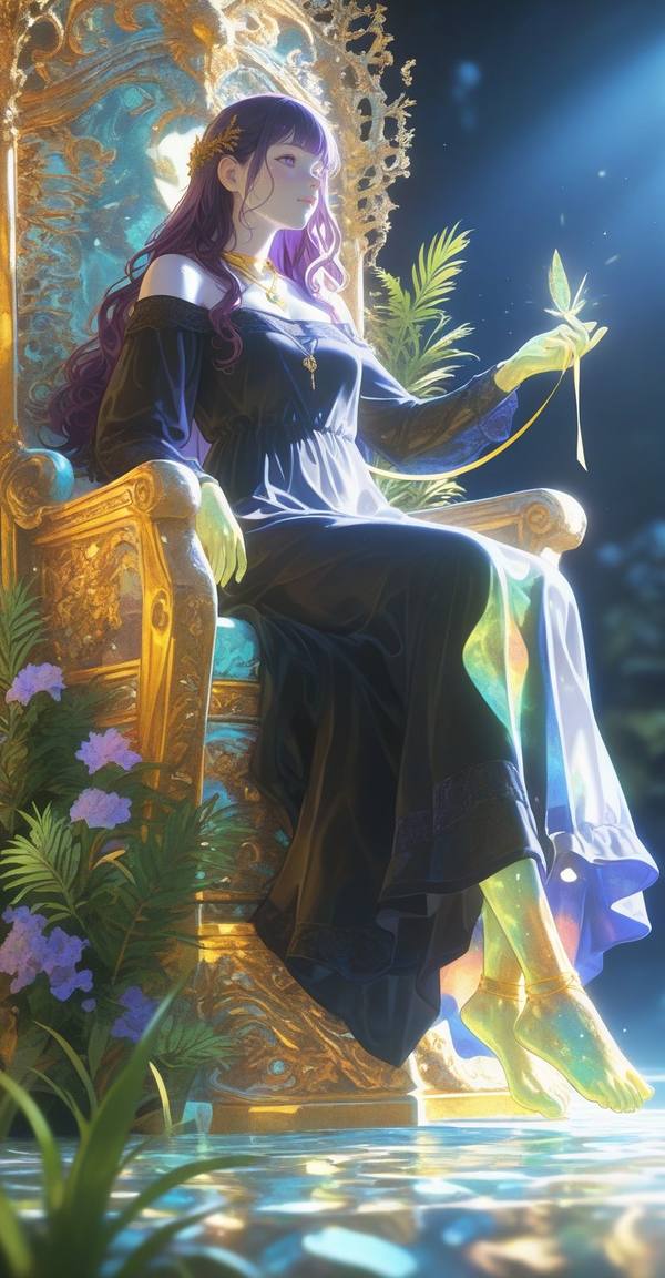 AI-generated image analyzed by PromptLens