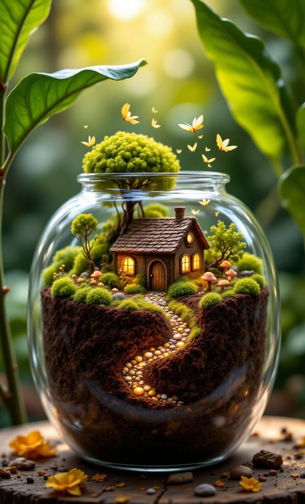 AI-generated image analyzed by PromptLens