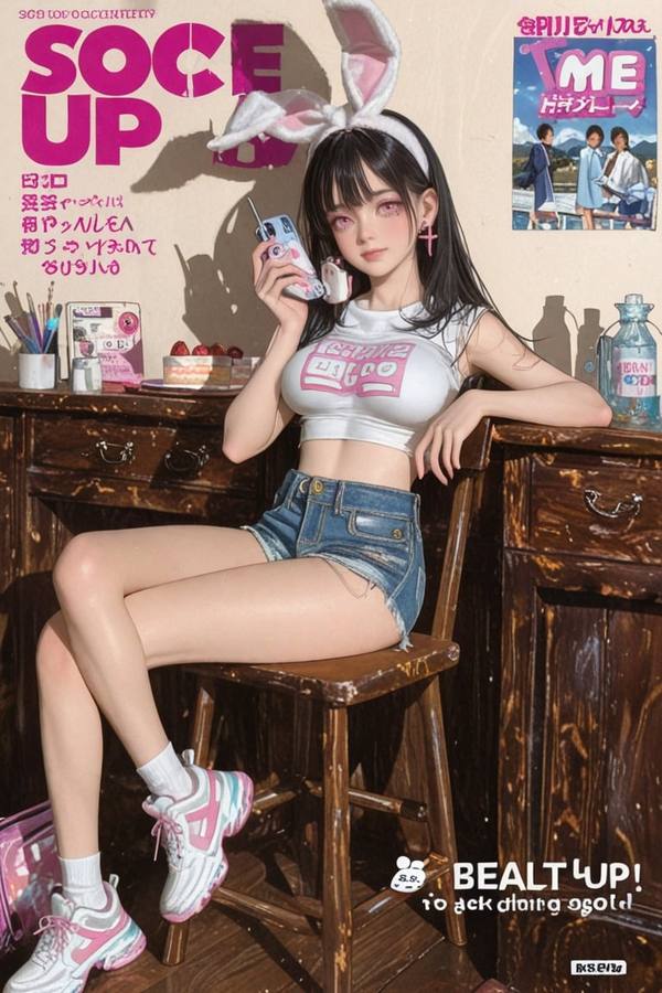 AI-generated image analyzed by PromptLens