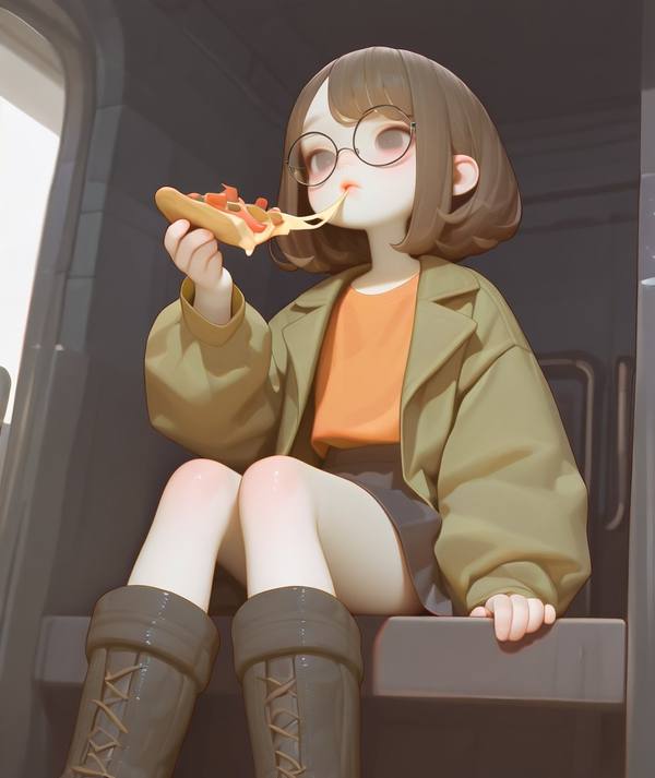 AI-generated image analyzed by PromptLens