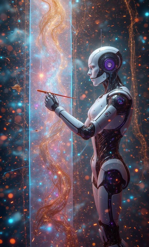 AI-generated image analyzed by PromptLens