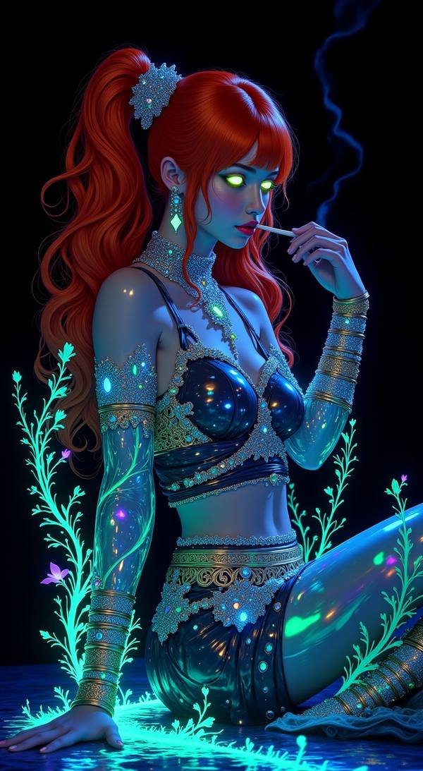 AI-generated image analyzed by PromptLens