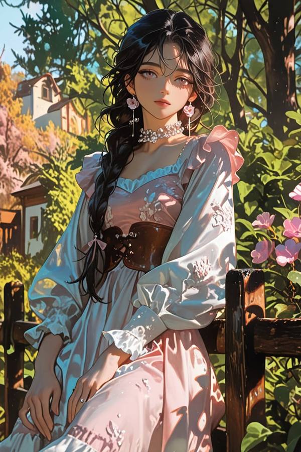 AI-generated image analyzed by PromptLens