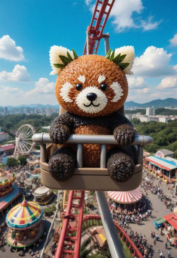 AI-generated image analyzed by PromptLens