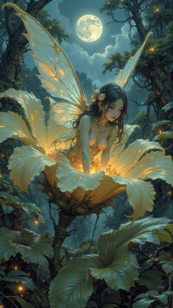 AI-generated image analyzed by PromptLens