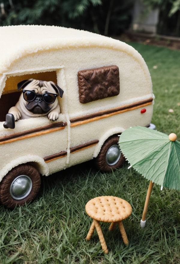 AI-generated image analyzed by PromptLens