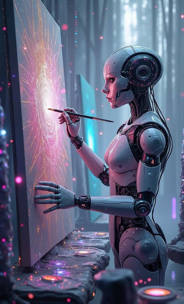 AI-generated image analyzed by PromptLens