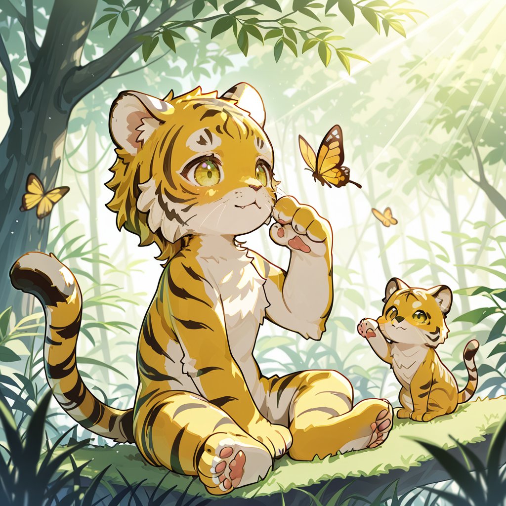 AI-generated image analyzed by PromptLens