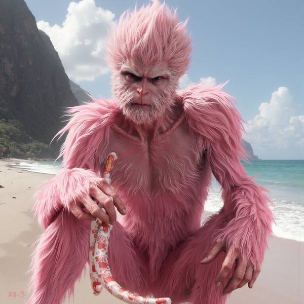 AI-generated image analyzed by PromptLens