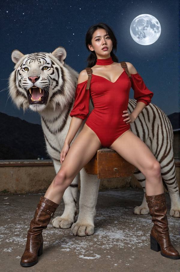 AI-generated image analyzed by PromptLens