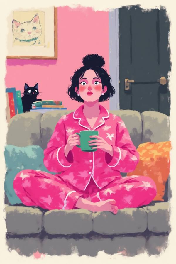 AI-generated image analyzed by PromptLens