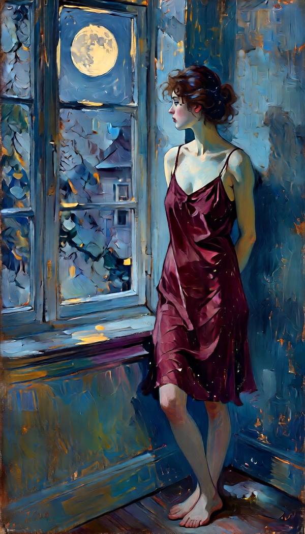 AI-generated image analyzed by PromptLens