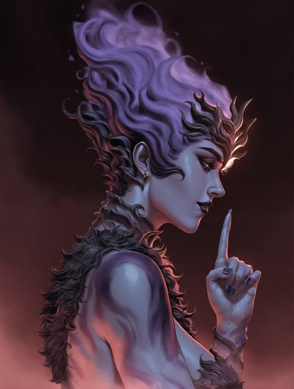 AI-generated image analyzed by PromptLens