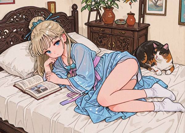 AI-generated image analyzed by PromptLens